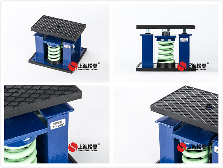 風機過濾機組阻尼彈簧減振器的結構、工作原理